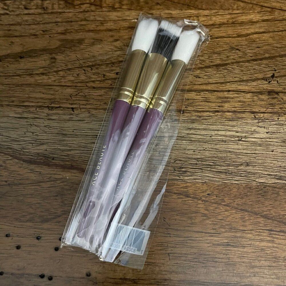 Ace Beaute 3 Piece Face Brush Set - Picture 2 of 4